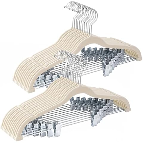 Ulimart Velvet Pants Hangers 24-Pack Cover
