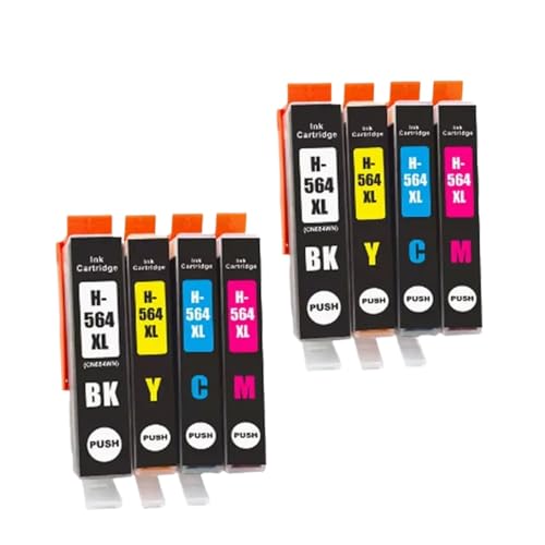 Cartouche d'encre 564XL haute capacité pour imprimante jet d'encre 5520 6510 B110a