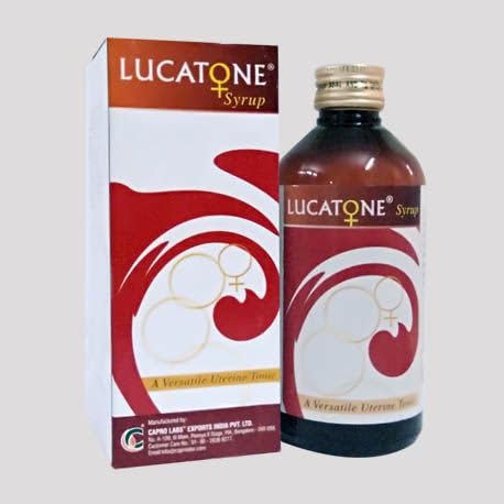 CAPRO - Lucatone Herbal Syrup - Pack of 3, 200 ML each