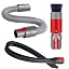 Dusting Brush & Flexible Crevice Tool & Extension Hose