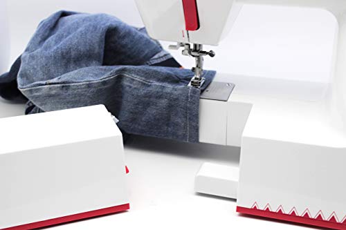 Máquina de coser Alfa Practik 9 con chasis rígido para coser vaqueros 4