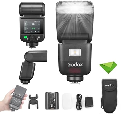 Godox V480 S V480-S TTL Flash for Sony Cameras, GN50 1/8000 HSS, ...