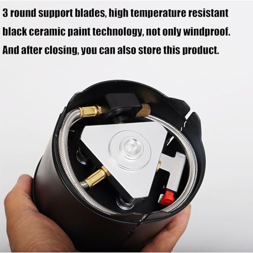 Réchaud d'extérieur 5000W puissant avec support 3 étoiles - 3