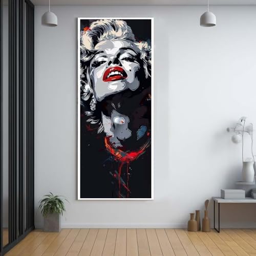 Diamond Painting Sexy 70x200cm grand format avec strass carrés complets