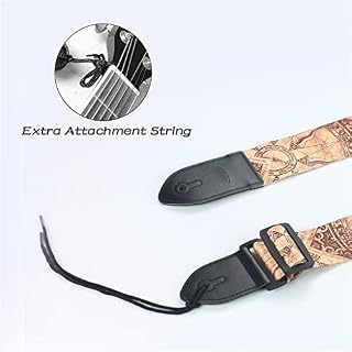 LIUZH Folk Classique Guitare Sangle bandoulière personnalité Messenger Hommes et Femmes Peuvent Utiliser la Boucle de… - Les Beatles, Paul McCartney, John Lennon, RIngo Starr, George Harrison LIUZH Folk Classique Guitare Sangle bandoulière personnalité Messenger Hommes et Femmes Peuvent Utiliser la Boucle de… – Image 4