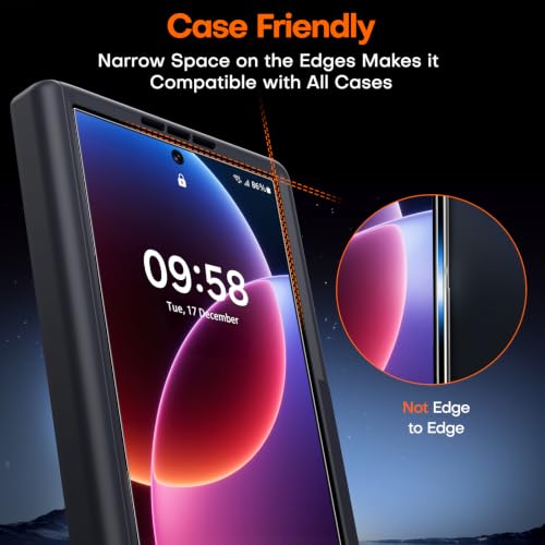 Image of TOCOL for Samsung Galaxy Z Fold 8 Screen Protector | Easy Installation Bubble-Free, 9H+ Tempered Glass, 8FT Military Grade Shatterproof, Anti-Scratch, Case Friendly HD 2 Pack