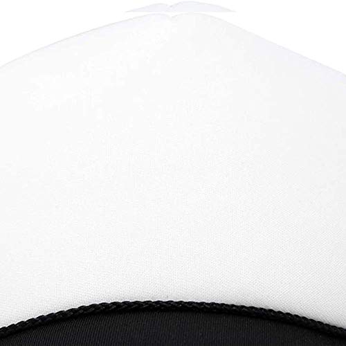 Image of MR.R Sublimation Blanks Polyester Mesh Cap Mesh Hat Two Tone Trucker Summer Mesh Cap with Adjustable Snapback,2pcs per Pack