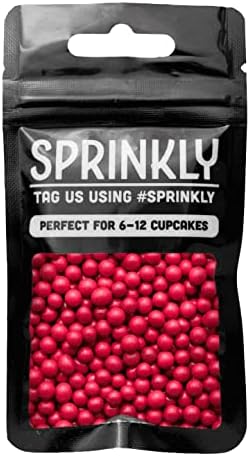 SPRINKLY - Polished Chocolate Balls (Small/6mm) - Black - 1kg