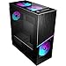 MSI MPG SEKIRA 500X 306-7G05X21-W57 Obudowa PC (4X USB 3.2 Gen1, 1X USB 3.2 Gen2 Typ C, Mid-Tower, 1X HD Audio, 1X Mic, Mystic Light), Czarna