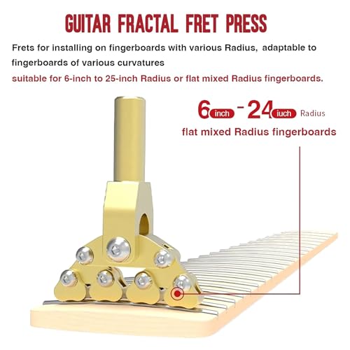 Tête de pression pour installation de filetage de guitare et fractales - 4