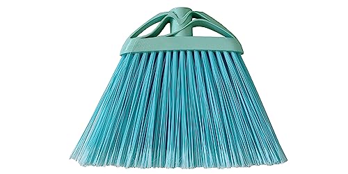 Miniatura 2 de Clim Profesional Escoba Ecológica Plana De Fibras Duras Línea Eco Ocean Fabricada Con Plástico Marino Reciclado. Color Verde Agua. Cepillo De Barrer De 6 Cm De Ancho Y 4 Cms De Alto.