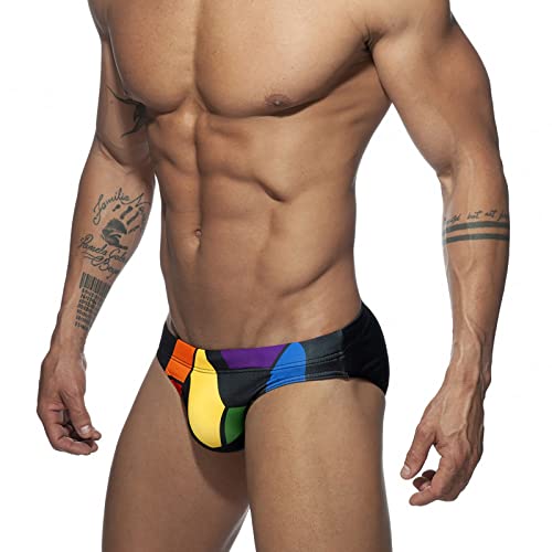 Helx Men's Bikini Swimwear Sexy Low Rise Swimming Briefs With Adjustable Drawstring #TOP1