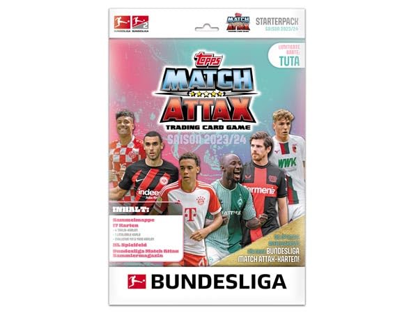 Generisch Topps Bundesliga Match Attax 2023/24-1x Starter Pack