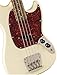 Squier Classic Vibe 60s Mustang Bass, Olympic White, Laurel Fingerboard