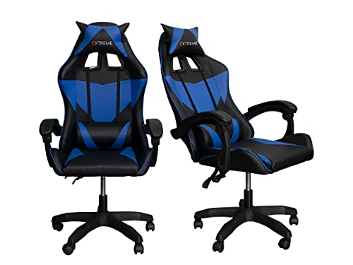 Cadeira Gamer Extreme Youtuber Premium - Azul