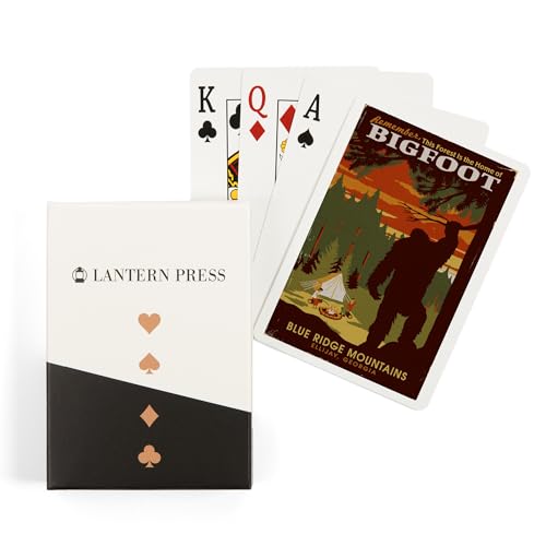 Lantern Press Baraja de 52 cartas tamaño póker para adultos