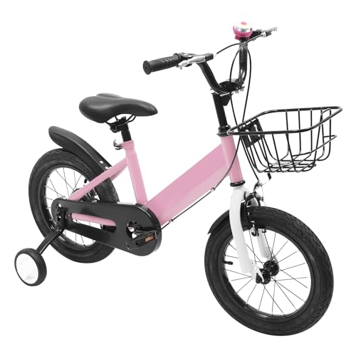 LKHDONG 14 Zoll Kinderfahrrad, Kinder Fahrrad für ab 3-5 Jahre,Fahrrad...