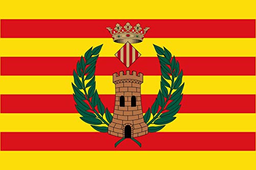 magFlags Bandera Large Macastre | Macastre, Foia de Bunyol País Valencià | Bandera Paisaje | 1.35m² | 90x150cm