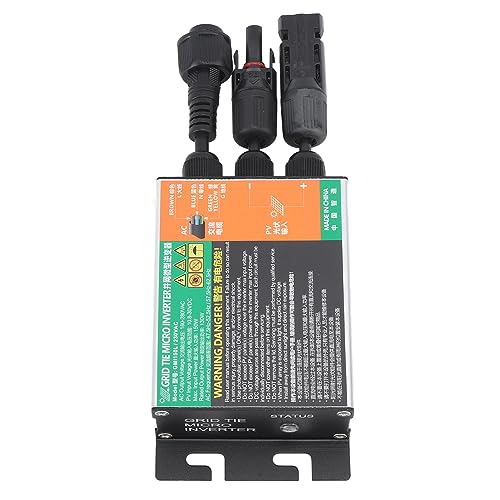 Fafeicy onduleur à Onde Sinusoïdale 150 W avec Protection de Courant de Tension et Protection D'îlot pour Système Solaire Domestique