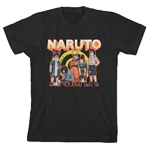 Naruto Multi-Character Youth 3-Pack Crew Neck Short Sleeve T-Shirts4