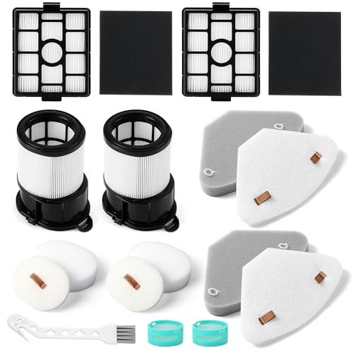 IP3251 IP3252 IP3124 HEPA Filter Replacement Compatible with Shark IP3251 Cordless PowerDetect Clean Empty Lightweight Stick Vacuum and Shark IP3251C PowerDetect Auto Empty System Dock (2 Pack)