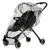 【Ventilation】La housse de pluie est dotée de trous d'aération dédiés pour assurer une bonne circulation de l'air dans la voiture. Cela empêche l'humidité et la chaleur excessives à l'intérieur, créant un environnement confortable pour votre bébé, même en cas d'utilisation prolongée.