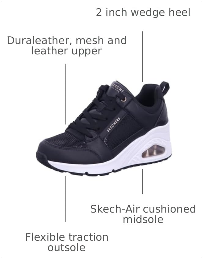 Image of Skechers Womens Uno Wedge - Everything Nice