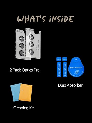 Image of Lensarmor Compatible with Samsung Galaxy S26 /S26 Plus White Camera Lens Protector (2 Pack) - Premium 9H Tempered Glass, Military-Grade Protection, Ultra-Clear Transparency Case-Friendly Design