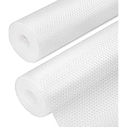 Proteccion Estanterias Mecalux Protector Cajones Cocina, 2 Rollos 30 * 300 CM Protector Cajon Estantes el gabinete Estera Cuttable, Impermeable Estera del refrigerador, Forro de cajón Reutilizable