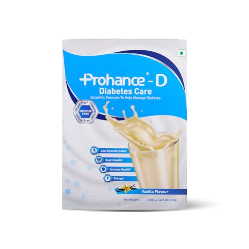 Image of Prohance D Dietary Supplement for Diabetes Management Vanilla, 200 g