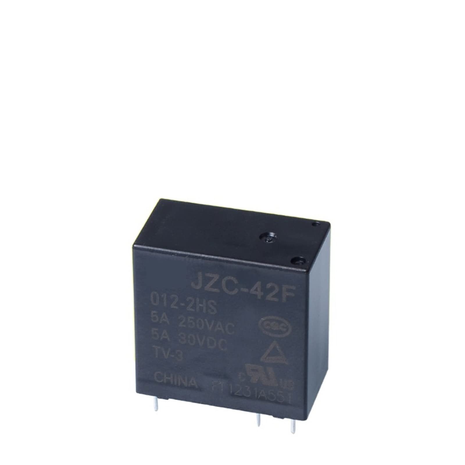 Relais 42F-012-2HS 12v 5A commutateur double pôle normalement ouvert