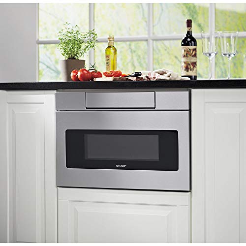 Sharp Microwave Drawer, Stainless Steel - SMD3070ASY model