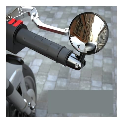 Espejos retrovisores universales de manillar plegables para eliminar vibraciones en moto 7/8 3