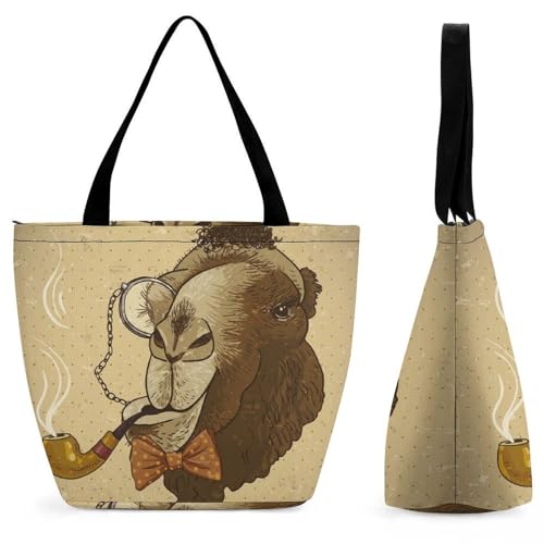 Sac de shopping alpaga hippie grand format : fini le manque de place en voyage et en balade