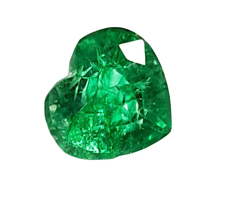 Émeraude véritable facettée de 13,5 mm, gemme d'exception pour bague et haute joaillerie