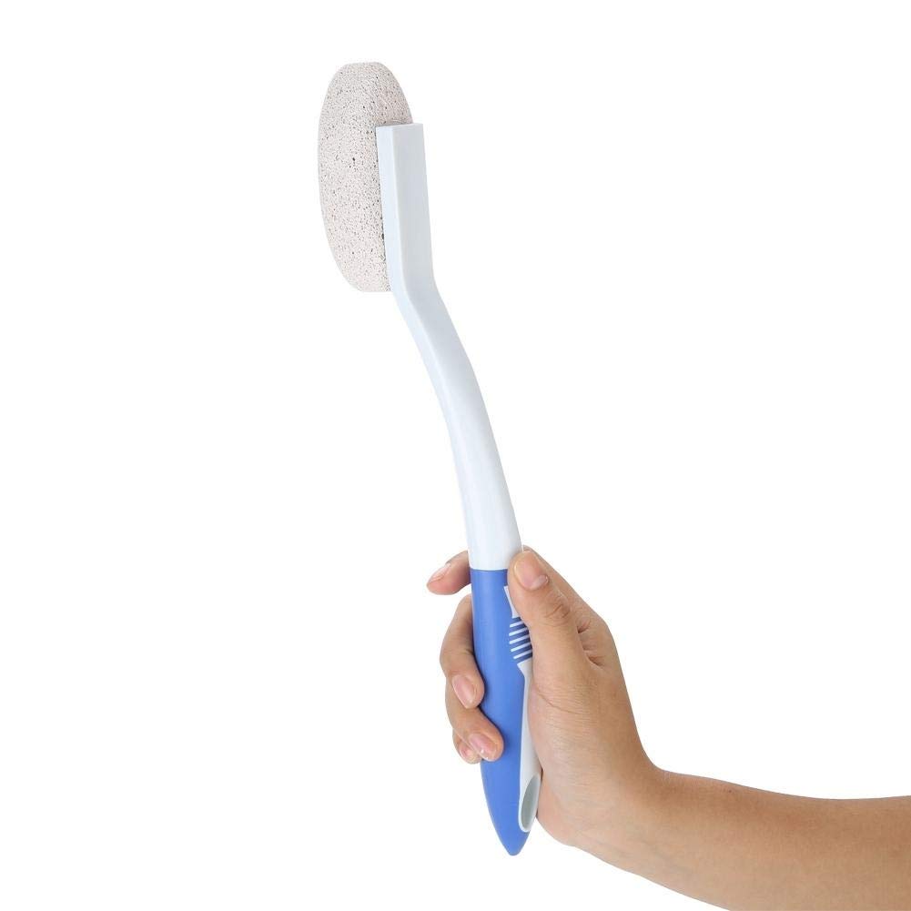 Pietra Pomice Manico Lungo Pennello Piedi Manico Lungo Rimuovere pelle Guasto Cutin Pennello Pedale con Frattazzo Pietra Pomice Foot Massage Detergente per i Piedi Asciutto Bagnato di Bellezza di Cura