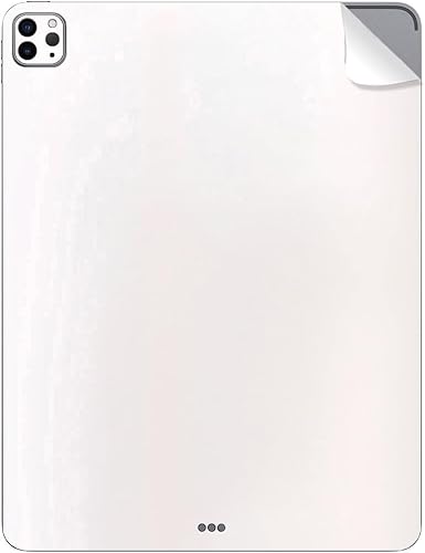 Vista 24 de SopiGuard Skin adhesivo para iPad Pro 2021 de 12.9 pulgadas, modelo A2378 de 5ª generación de precisión de borde a borde trasero y laterales