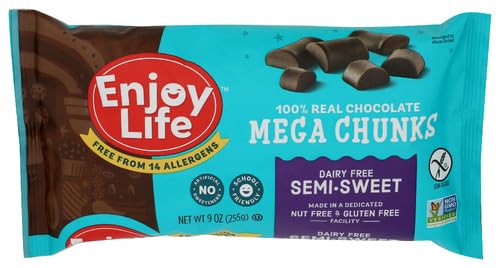 Enjoy Life Baking Chips Mega Chunks 9 oz (Pack of 12)