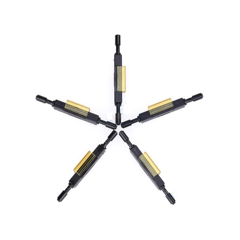 Genérico Conector rápido de Fibra óptica Original L925B Empalme mecánico rápido for Cable de caída Universal 0,25/0,9 a 0,9/0,25 Fibra Desnuda (Color : 100pcs)