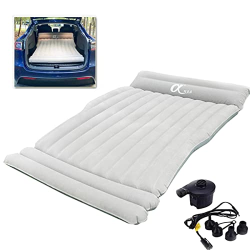 Air Mattress Bed for Tesla Model Y Model 3 Model S Model X 5 Seater,Inflatable Camping 2023 2022 2021 2020 Accessories