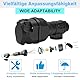 CXTM Canbus LED Adapter 13-13 Polig Anhänger Adapter 12V Steckdose 13polig - Stecker 13polig mit LED-Beleuchtung für PKW