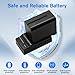 (1 Pack) 12000mAh Battery and Charger for NP-F970, Compatible with Portable Camcorders, Camera, Handycam LED Light, Monitor, Replacement Fast Charger for Sony NP-F960, F550, F950, F930, F750