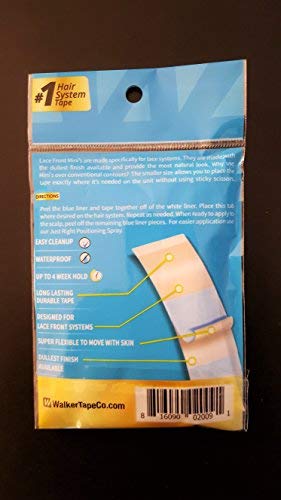 Lace Front Mini's Double Side adhesive 72 mini's per pack