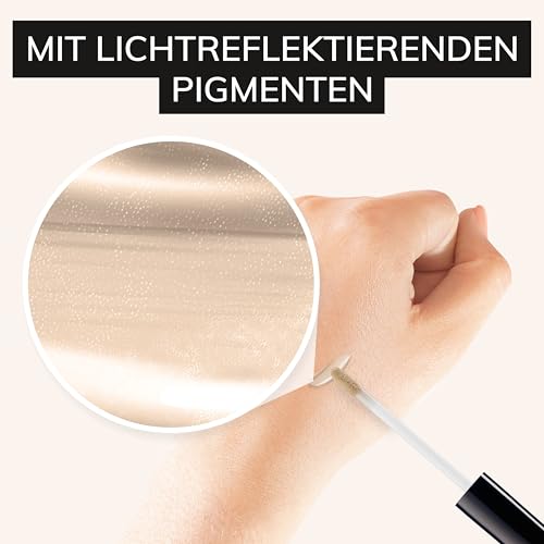 Manhattan Wake up Concealer, Flüssig Concealer zum Abdecken von Augenringen und Rötungen, Farbe Beige 2, 1 x 7ml