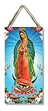 Virgen de Guadalupe Wood Sign Reina de Mexico (4' x 8') Cuadro de Virgen de Guadalupe. Beautiful...