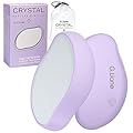 G.Liane Epilatore,Depilatore di Crystallo,Pietra Rimuovi Capelli di Vetro Nano,Crystal Hair Eraser,Riutilizzabile Indolore Depilazione,Adatto per Gambe,Braccia,Schiena(Viola)