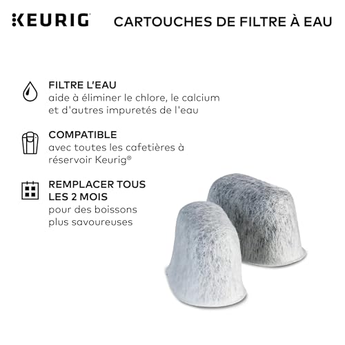 Keurig Water Filter Refill Cartridges, Replacement Water Filter Cartridges, Compatible with 2.0 K-Cup Pod Coffee Makers, 2 Count - image 5