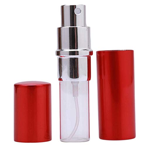 Cngstar 10ML Spray Bottle -Hair Spray Bottle Mist Sprayer Fine Mist Ultra Fine Continuous Spray Water Bottle for Hair Styling,Skin Care,red