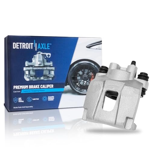 Image of Detroit Axle - Rear Right Brake Caliper for Jeep 2002-2007 Liberty