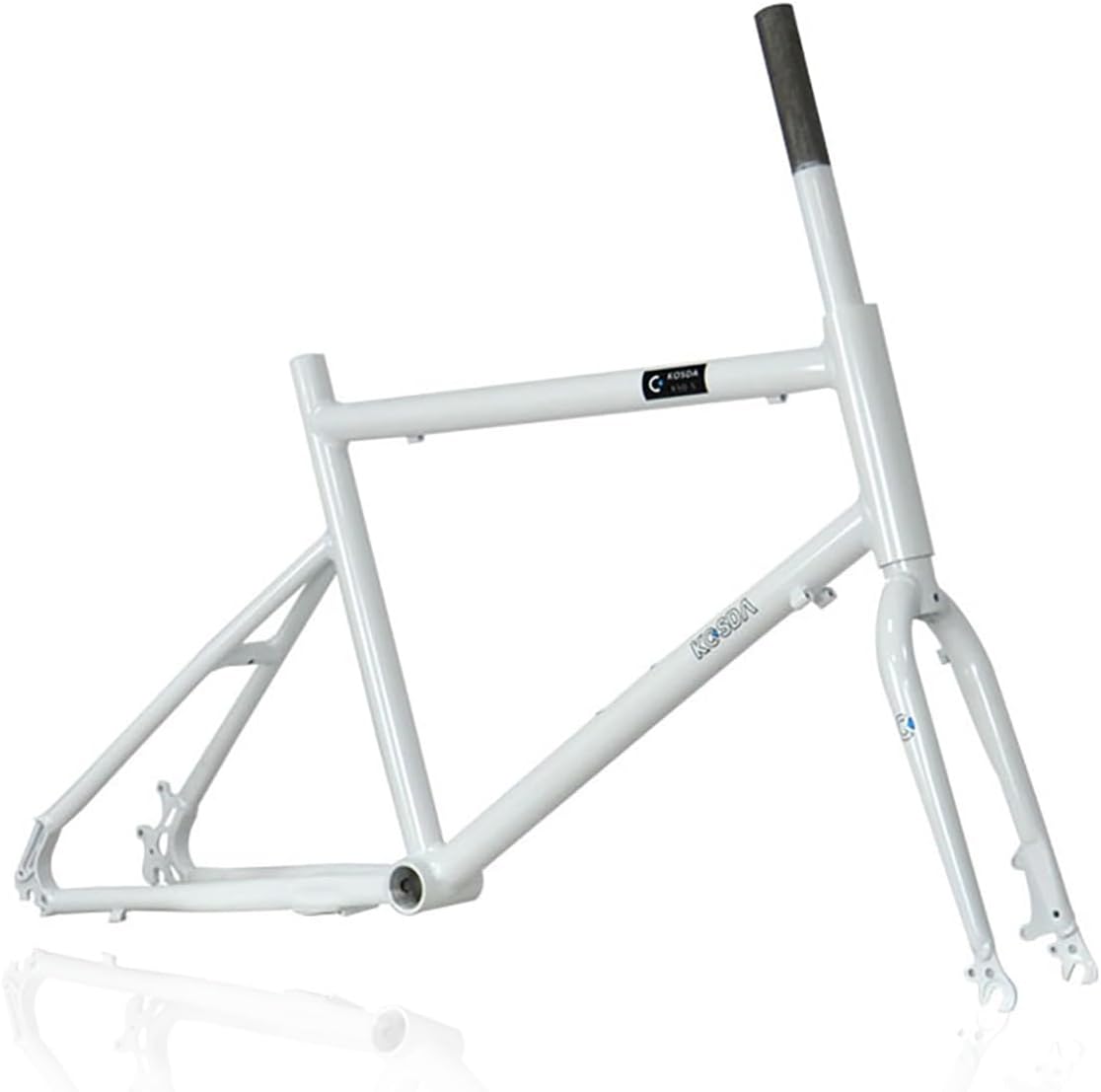400mm Road Bike Rigid Frame Aluminum Alloy 20er BMX Quick Release Disc Brake Bikes Frame F100mm R 135mm for 451 Wheels